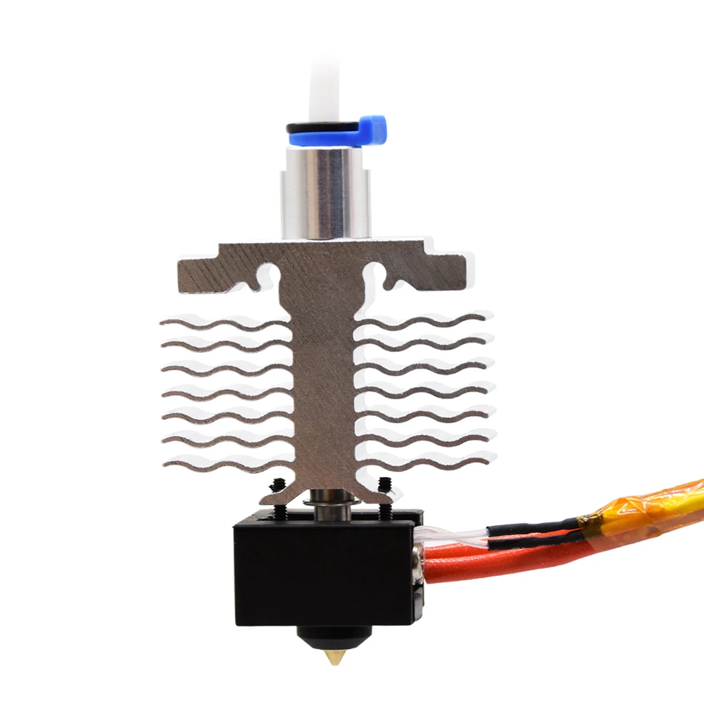Gotowy zestaw Hotend do drukarek 3D Ender3 V2 Neo, Ender 3 Max Neo, Ender-3, zawierający radiator, podgrzewany blok, dyszę i silikonową osłonę. — zdjęcie produktu 3