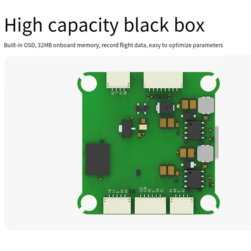 

Durable-For Iflight BLITZ ATF435 Flight Controller Built-In OSD 5V 2.5A 9V 2A For RC FPV Freestyle Racing Drone Easy To Use