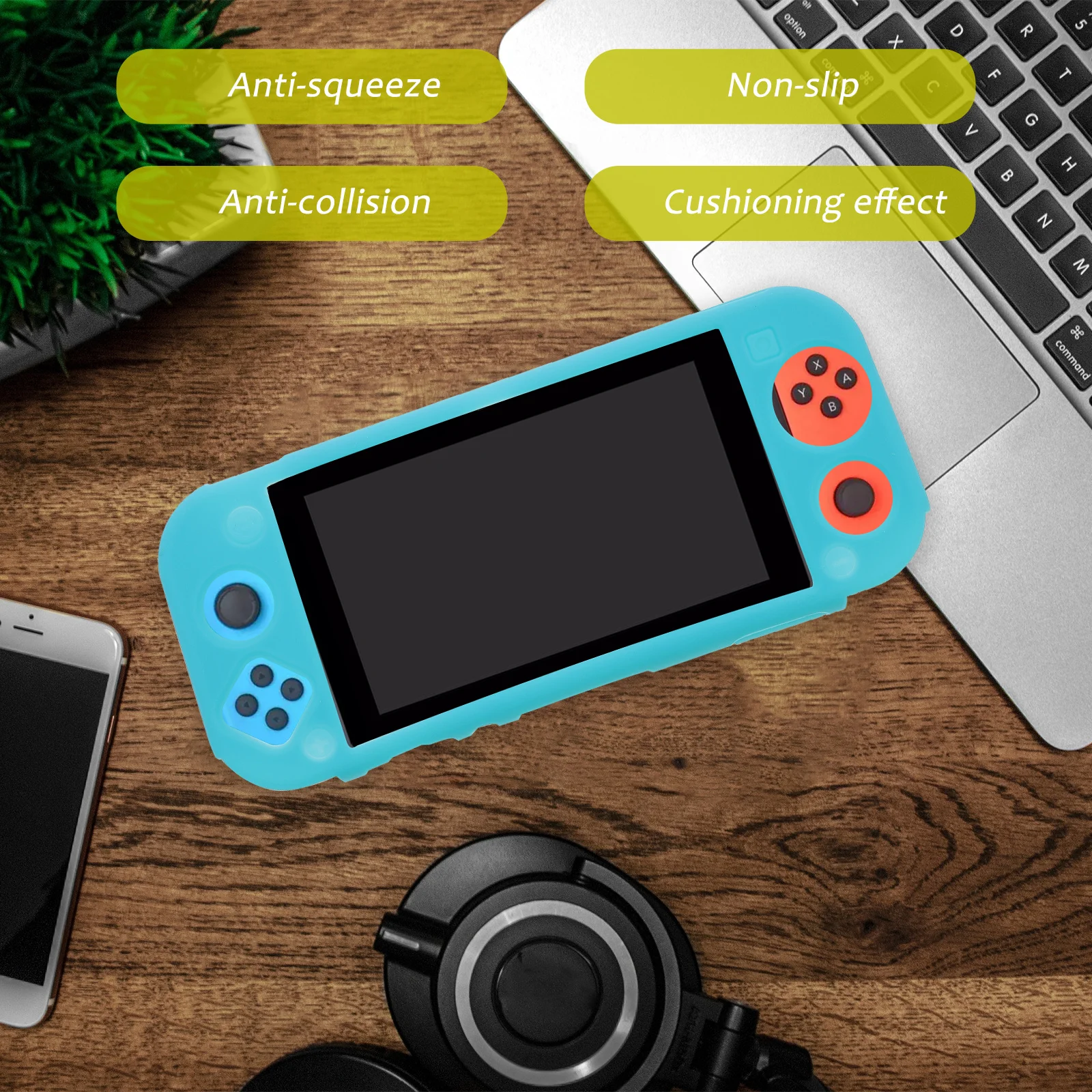 

1Pcs Game Machine Case Beautiful Personalized Protection Shell Comfortable Handheld Design Fully Accessible Cutouts Game Console