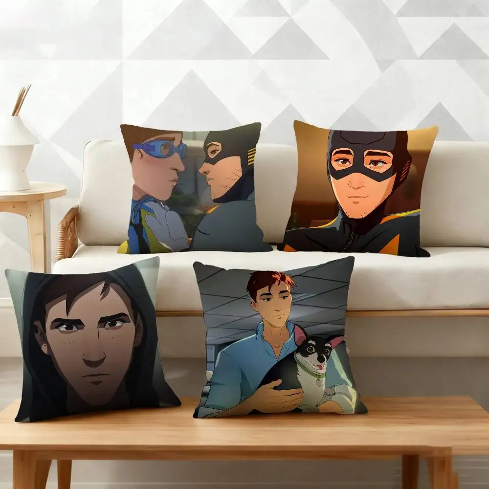 

D-Dispatchs-S R-Robert Robertson Pillow Case Cushion Cover Throw Pillow Case For Car Sofa