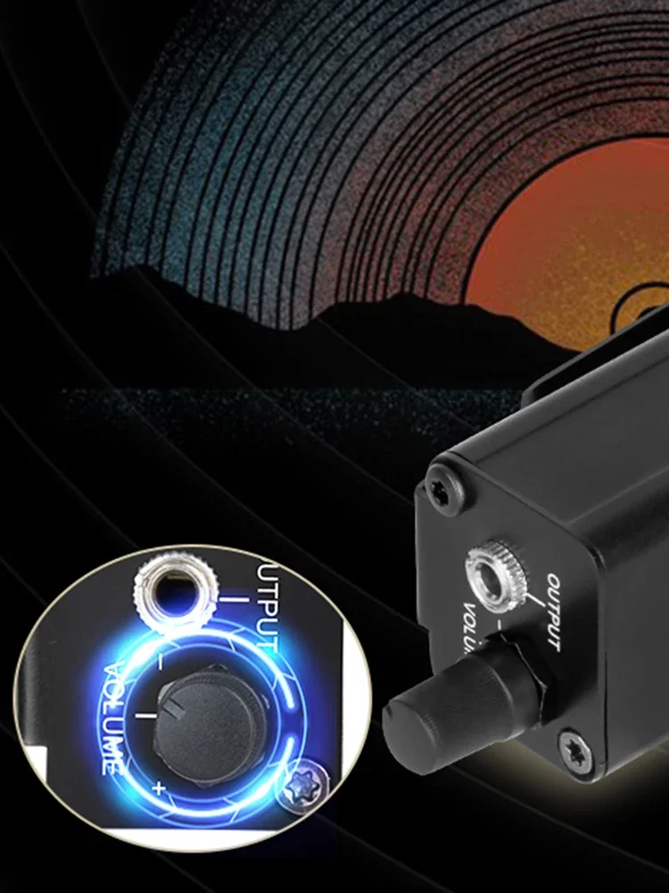 Amplificateur de casque professionnel AMP-1, convertisseur XLR vers interface audio 3,5 mm, mini amplificateur de casque HIFI portable, fixation par clip