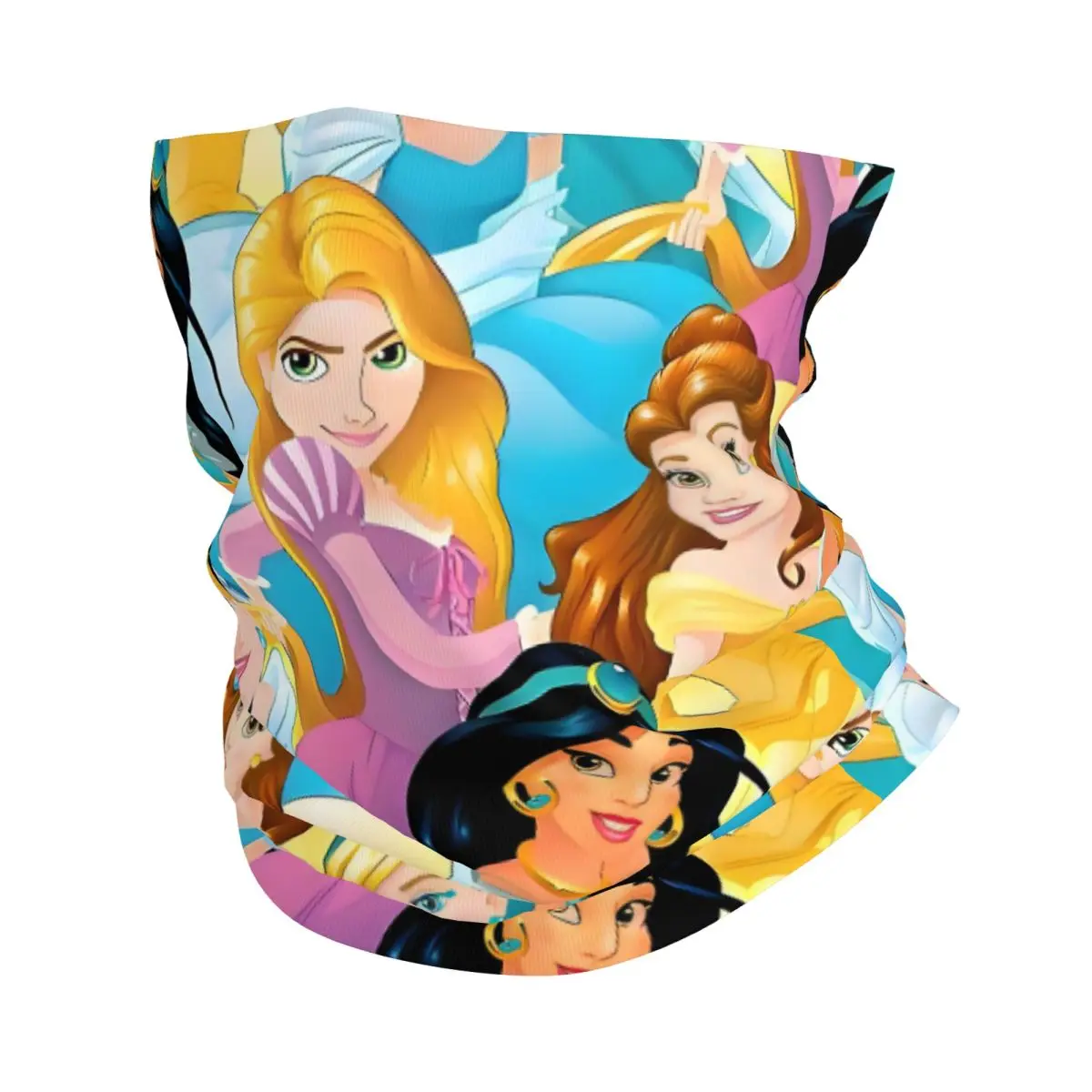 

Custom Elena Of Avalor Cartoon Neck Gaiter Men Women UV Face Shield Winter Princess Anime Kawaii Bandana Scarf for Hiking