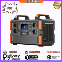 Flashfish F132 Portable Power Station 1041.6Wh Battery 1000W Solar Generator Home Backup Outdoor Camping Travel Mobile Power