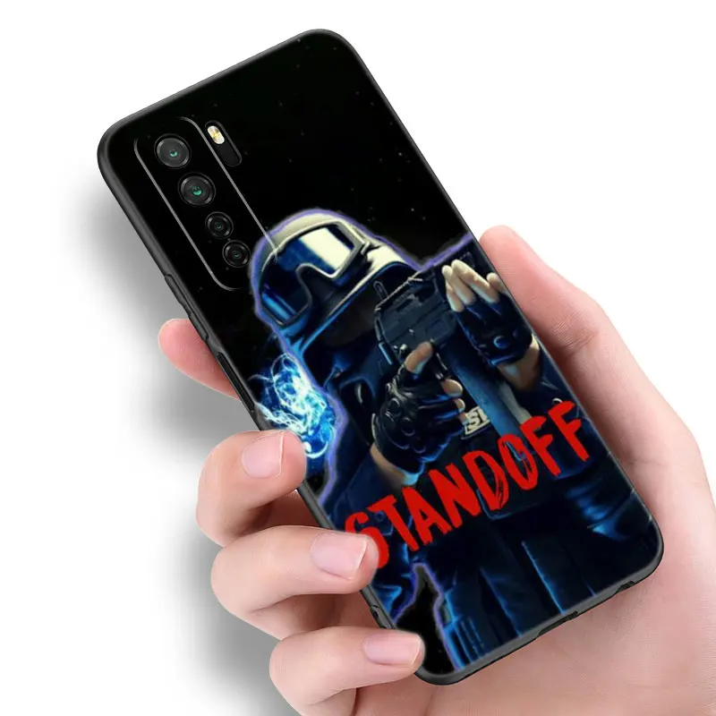 Hot Game STANDOFF-2 Black Silicone Phone Case For Huawei Nova 8 9 10 SE 11 Ultra 12 Pro 7i 8i 11i 11E Y70 + Y60 Y61 Y71 Y90 Y91