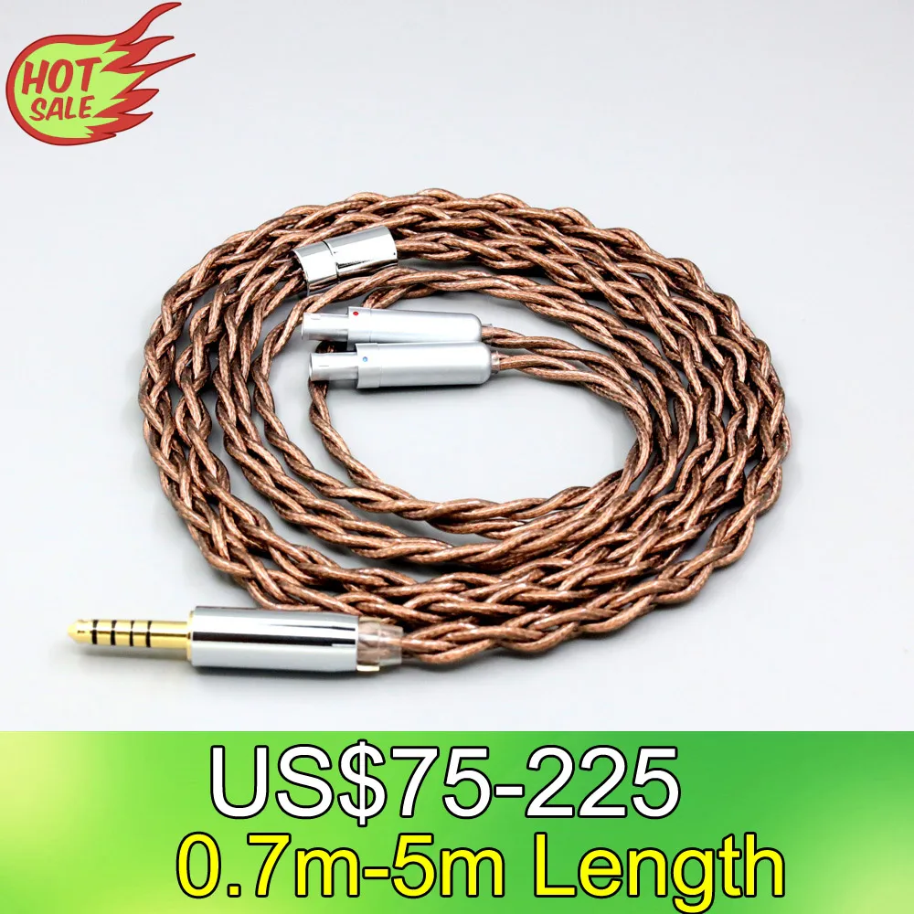 

99% 24k Gold 7n Pure Silver Graphene Shield Earphone Cable For Sennheiser HD800 HD800s HD820s HD820 Dharma D1000 LN008537