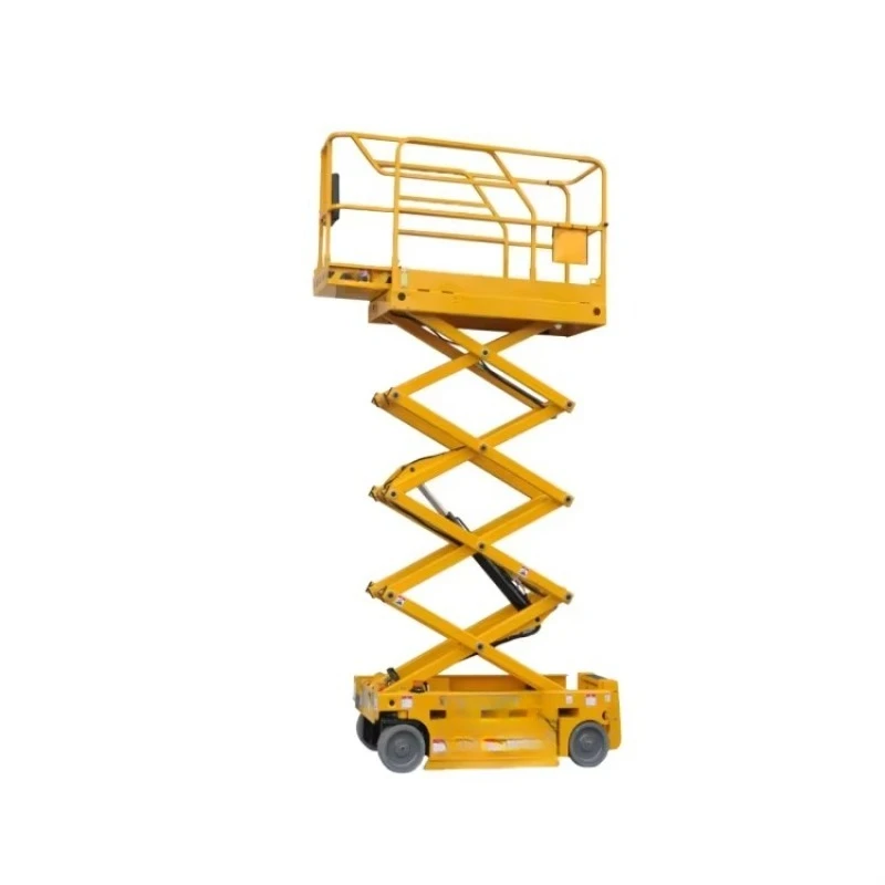High Quality Reliable Performance Electric Power 6m/8m/10m 12m  Industrial Storage Scissor Lift Platform