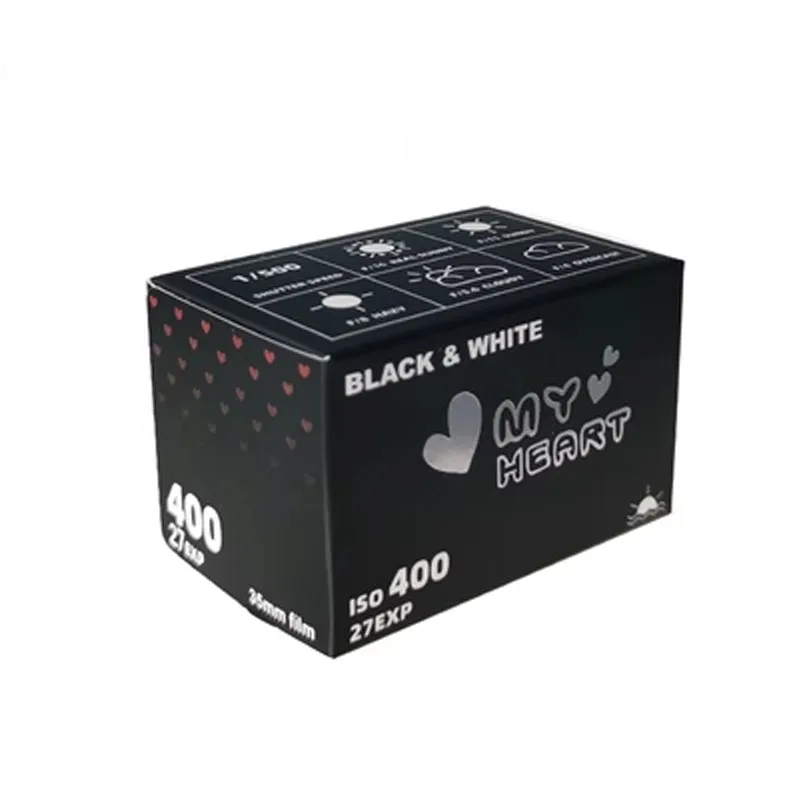 1/10 Rolls Sweetheart Film 400 Degrees Black And White Film 135 Negatives 27 Practice Rolls For Kodak Film Camera October 2027