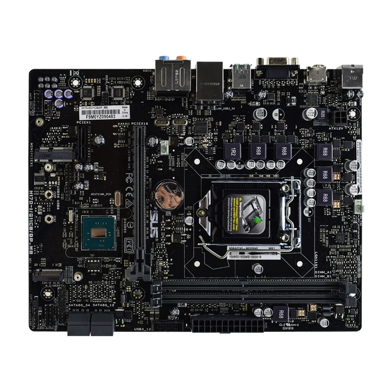 Placa base ASUS H170-I H170-I/G11CB/DP_MB LGA 1151 Intel H170 compatible con 6500 6400 6300 6700 cpu DDR4x2 32GB Micro ATX