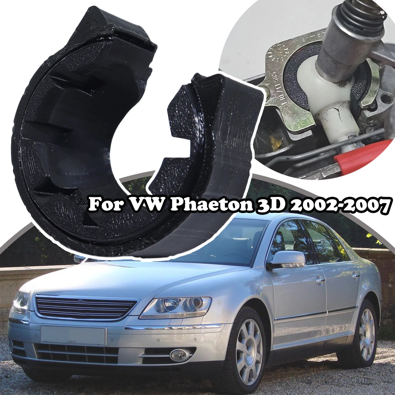 

Корпус подшипника переключения передач для VW Phaeton 3D 2002-2007, рычаг переключения передач, демпфирующая втулка, шарик изолятора ручной коробки передач