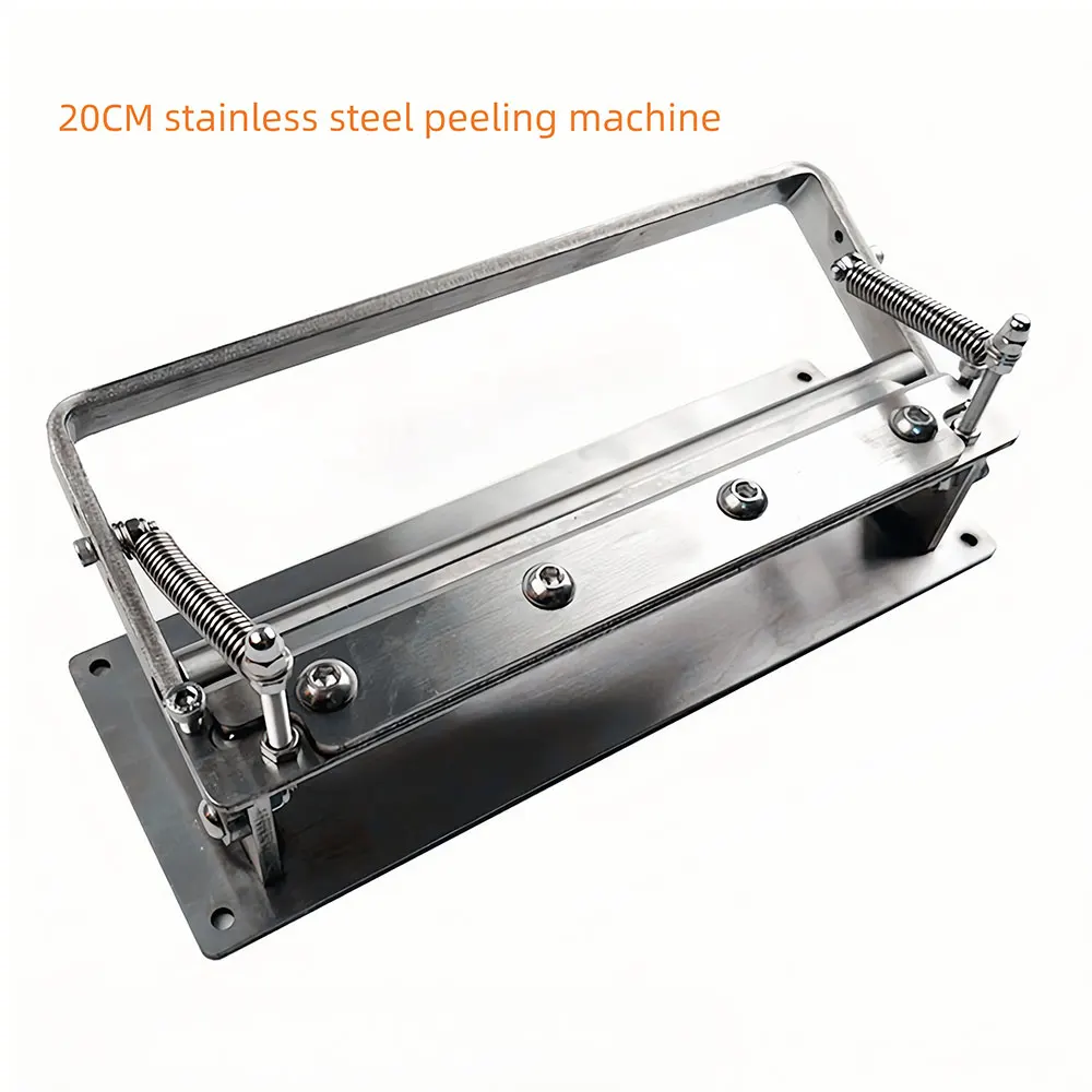 Manual Cowhide Raspador Couro Peeler Edge Slicing Tool Mercadorias Slicer 20cm