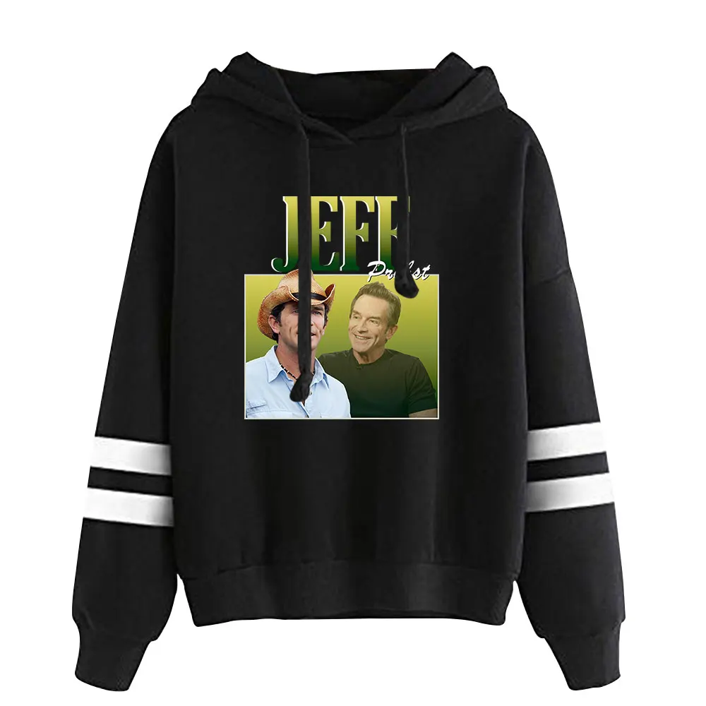 Jeff Probst Vintage 90s Pullover Hoodie Merch Hoodie Sweatshirt Pullover Fashion Sports Pullovers Fashion