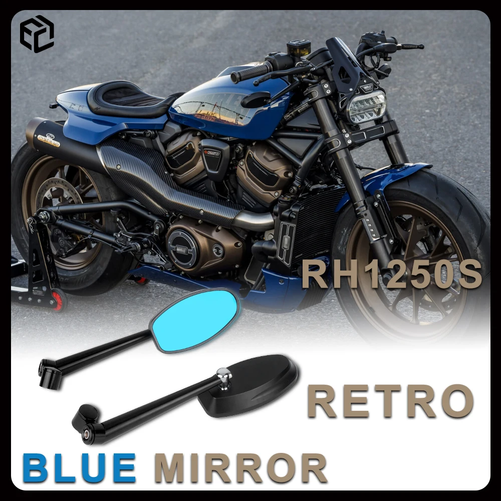 

Для Harley Sportster S 1250 RH1250s Nightster 975, зеркало заднего вида для мотоцикла, боковое зеркало с ЧПУ, аксессуары из алюминиевого сплава