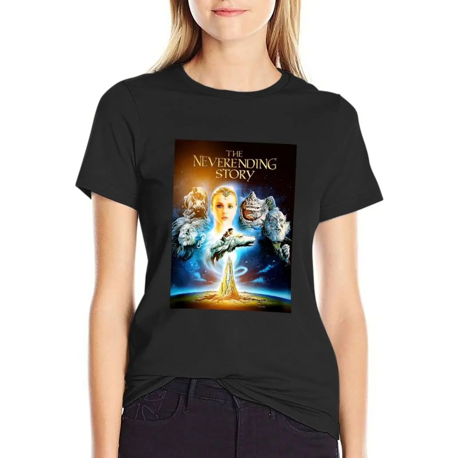 

Neverending Story T-Shirt sublime heavyweights animal prinfor cotton t shirts Women