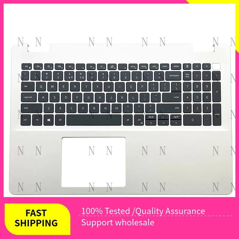 

YJJ New For Dell Inspiron 5593 5594 Palmrest Cover Backlit US Keyboard 0V5JHC