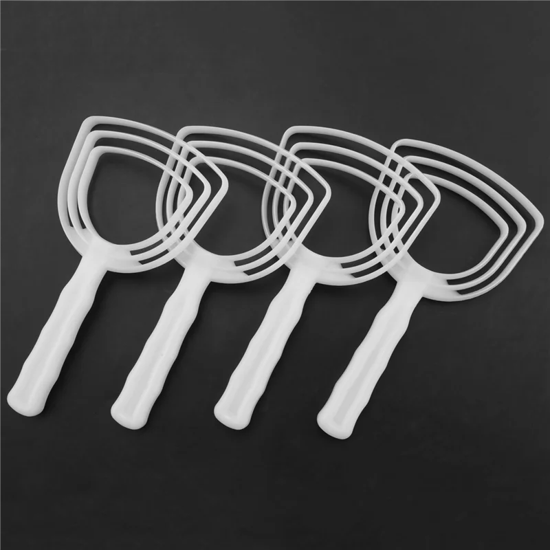 PORK-20X grattoir à viande grattoir à poussière d'os grattoir à os blanc Poly grattoir dissolvant de poussière d'os grattoir à poussière d'os carré