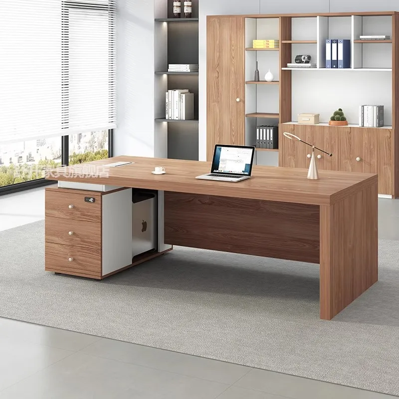 Boss desk, simple modern single , financial , supervisor, manager , chair, large