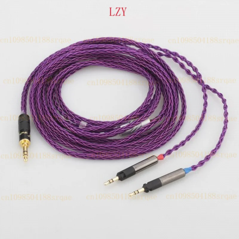 

ATH-R70X R70X Кабель для обновления наушников 3,5 мм стерео 8 ядер 7N OCC посеребренный