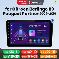 Junsun Wireless CarPlay Android Auto Car Radio For Citroen Berlingo B9 Peugeot Partner 2008 - 2019 GPS Multimedia 2 din