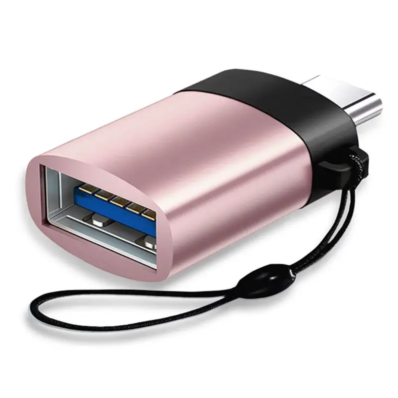 محول كابل من النوع C إلى USB OTG قرص لجهاز لهوا