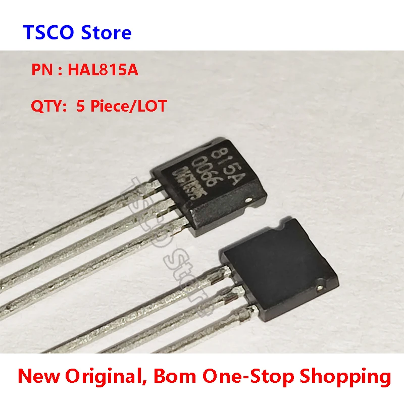 HAL815A Hall Sensor 815A 815A1  ( 5 Piece/LOT)    TO-92   New Origiail