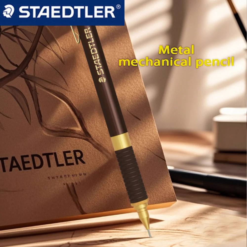 1-セット-staedtler-925-35-メタルシャープペンシル限定版-05-ミリメートル低重心絵画文具学校アクセサリー