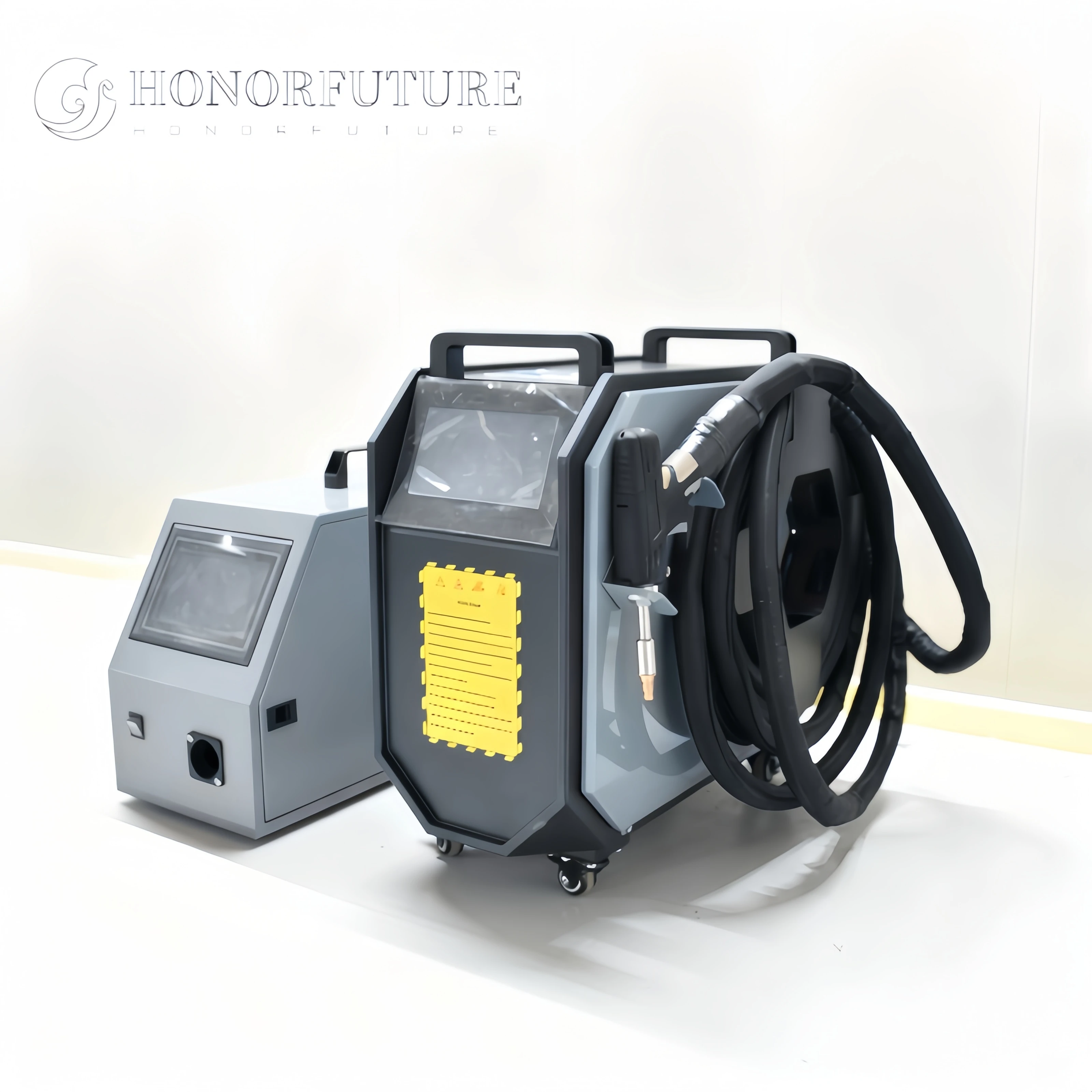 آلة تنظيف قطع اللحام بالليزر من الألياف للبيع من الفولاذ المقاوم للصدأ والألومنيوم استقرار عالي 1000 وات 1500 وات 2000 وات 3000 وات تبريد الهواء