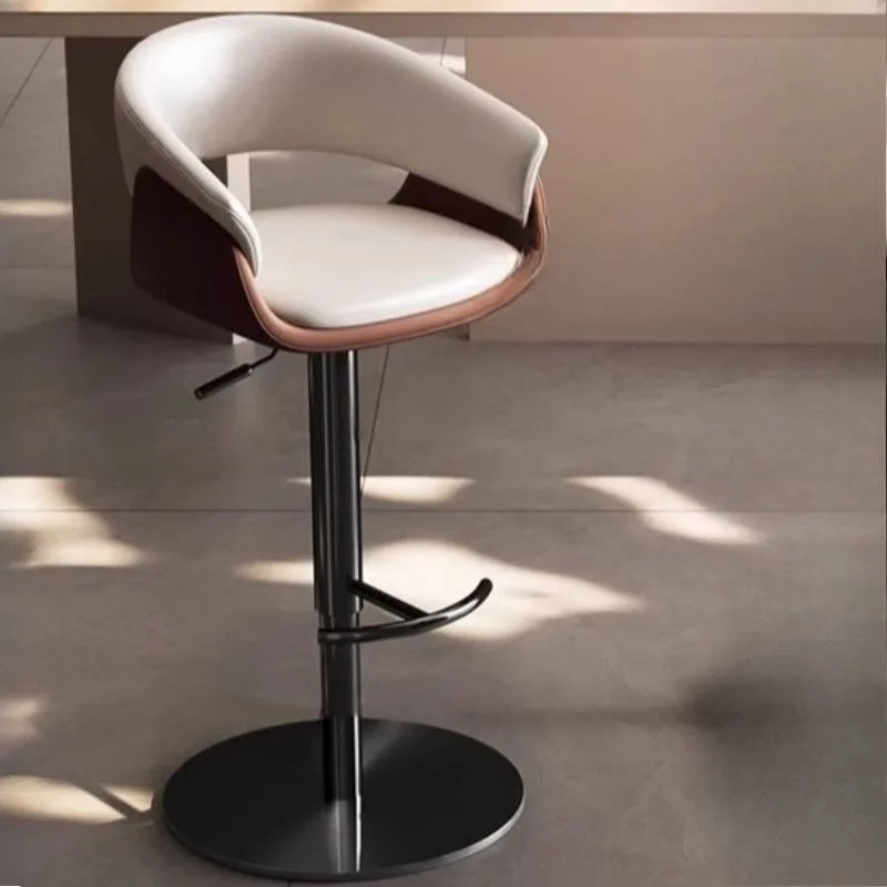 

Elegant Nordic Bar Chair Decorative Modern Luxury Ergonomic Bar Chair Island Upholstered Bancos Para Barra Cocina Club Furniture