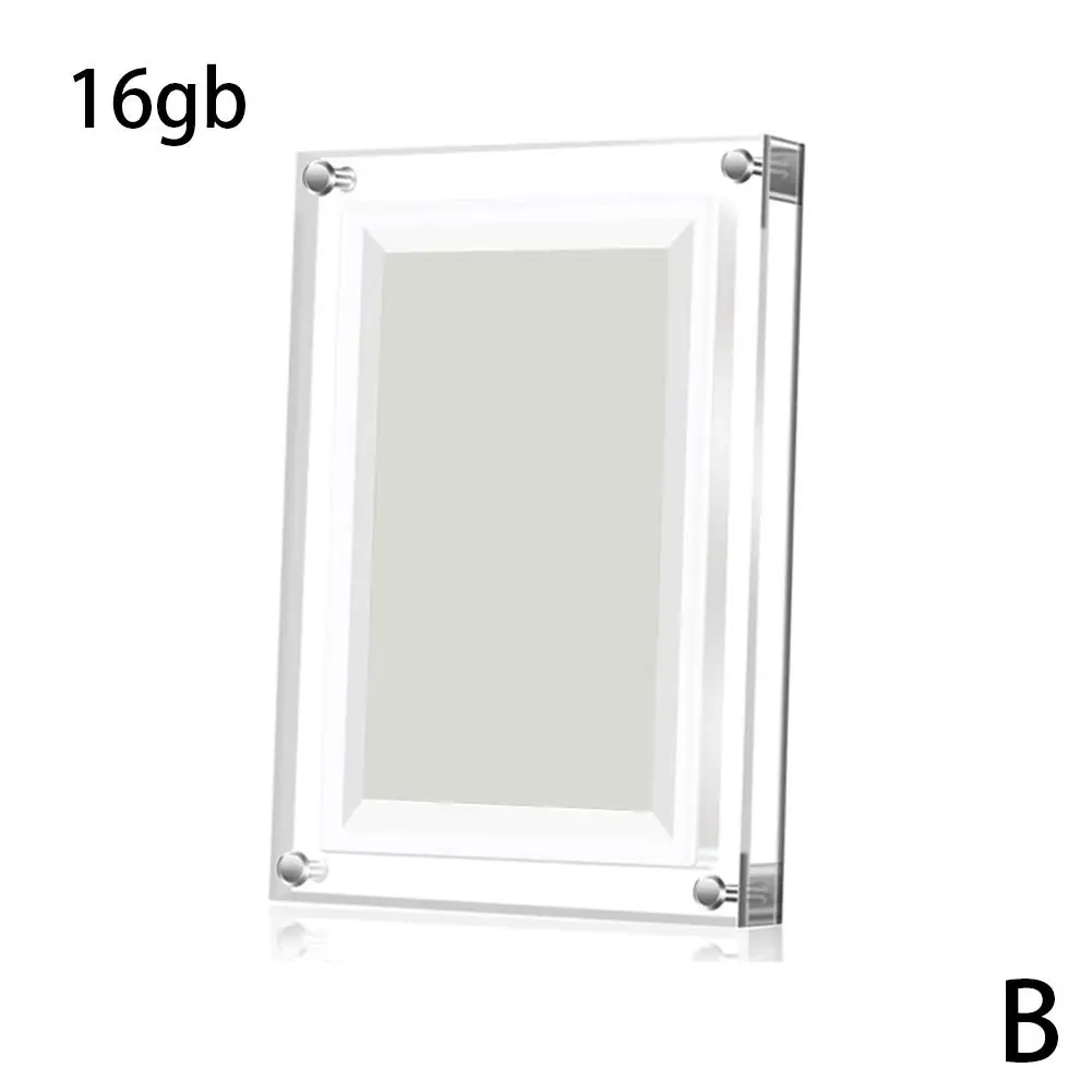 New 7-inch Acrylic Digital Photo Frame Multifunctional Picture Photo Video Intelligent And Frame Wifi High-end Electronic G Q4p4