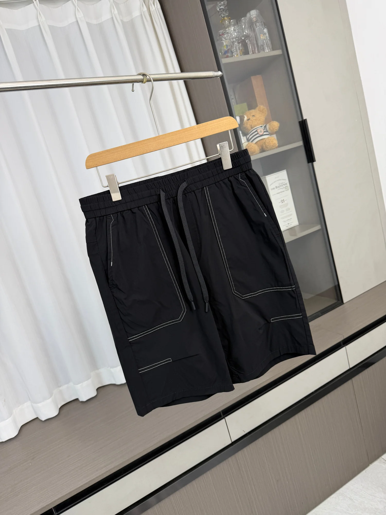 

Cool Breathable Outdoor Lightweight Casual Shorts Five-Point Pants Men's Summer Fashion Loose Fit Straight Leg Tube Shorts