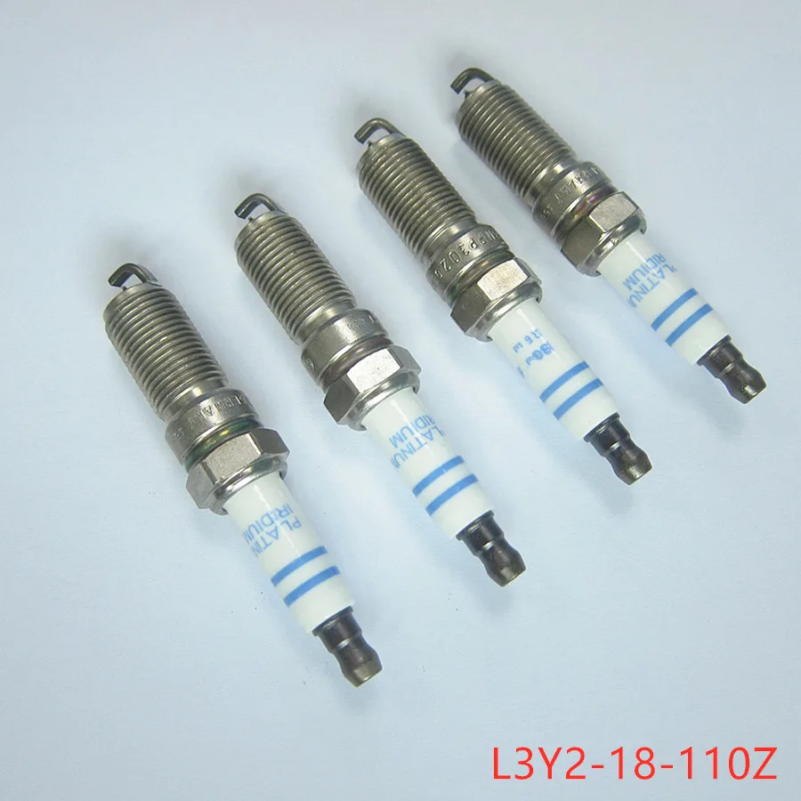 Car accessories dual iridium spark plug L3Y2-18-110Z for Mazda 3 2004-2012 Mazda 6 2005-2012 GG GY Mazda 5  Mazda 8