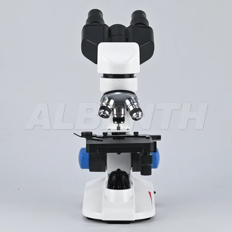40X-400X student binocular microscope with transmission reflection LED light for students biochemistry lab educa microscope