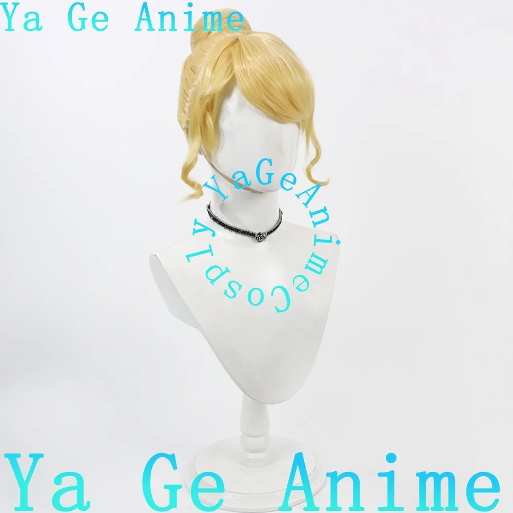 야 게 애니메이션 스토어 프린세스 그레이 걸 코스프레 가발 애니메이션 게임 할로윈 카니발 파티 합성 내열성 헤어