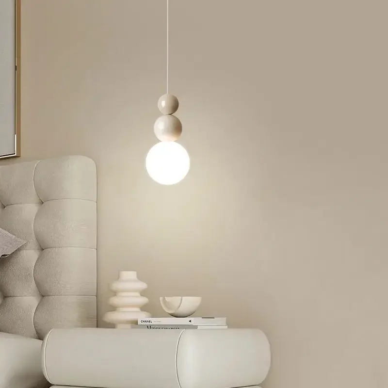Korean Master Bedroom Pendant Ceiling Light Hanging Lamps for Living Dining Room Study Bar Restaurant Indoor Lighting Home Decor