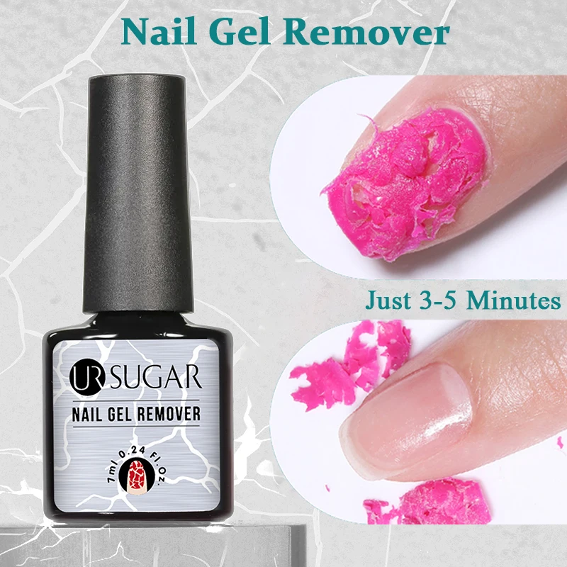 UR SUGAR 3-5 Mins Fast Remover Magic Remover Gel Nail Polish Soak Off UV LED Gel Semi-permanent Manicure Nail Polish Remove Tool