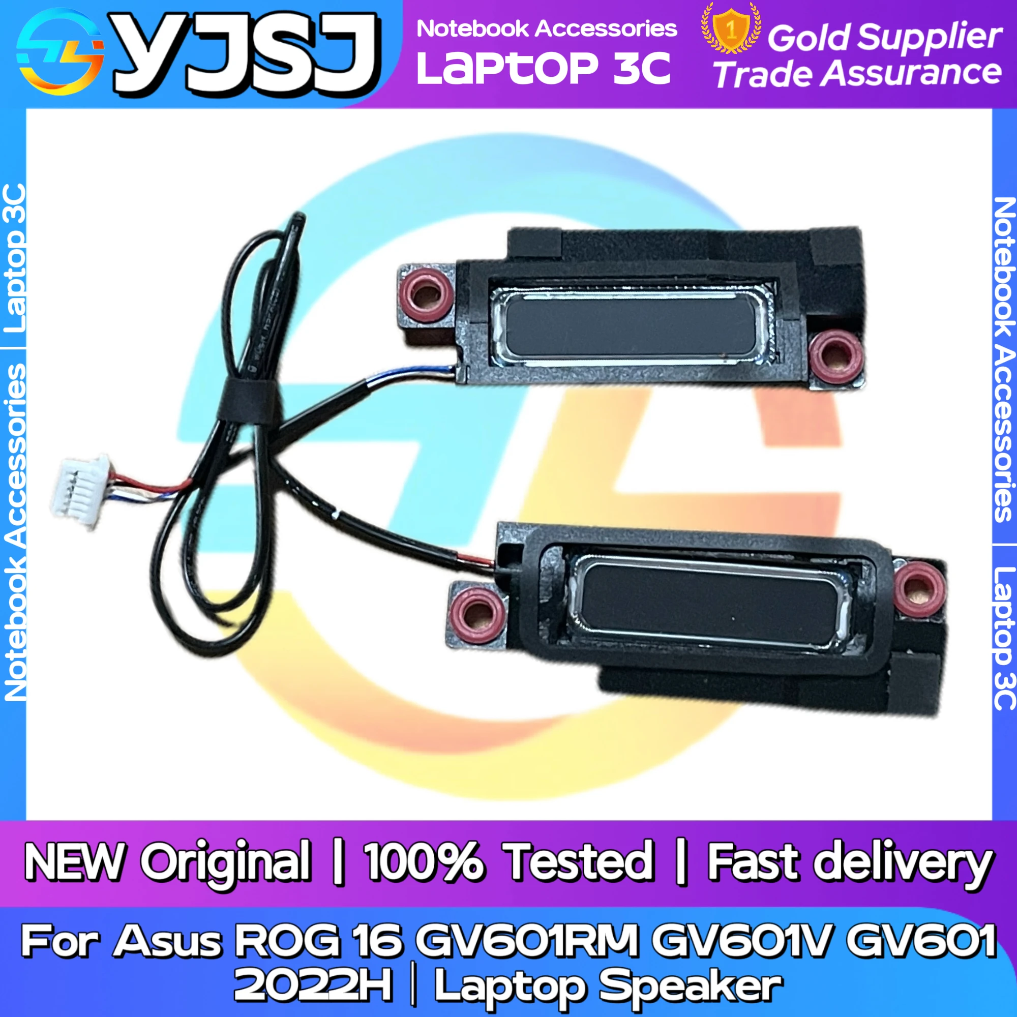 New Original Laptop Notebook Audio Speaker For Asus ROG 16 GV601RM GV601V GV601R 2022H built-in left and right speakers