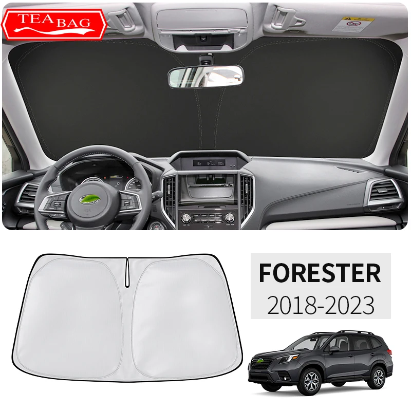 

Car Styling Nano-Insulat Windshield Sunshade Front Window Sun Shade Visor For Subaru Forester 2018-2023 Interior Accessories