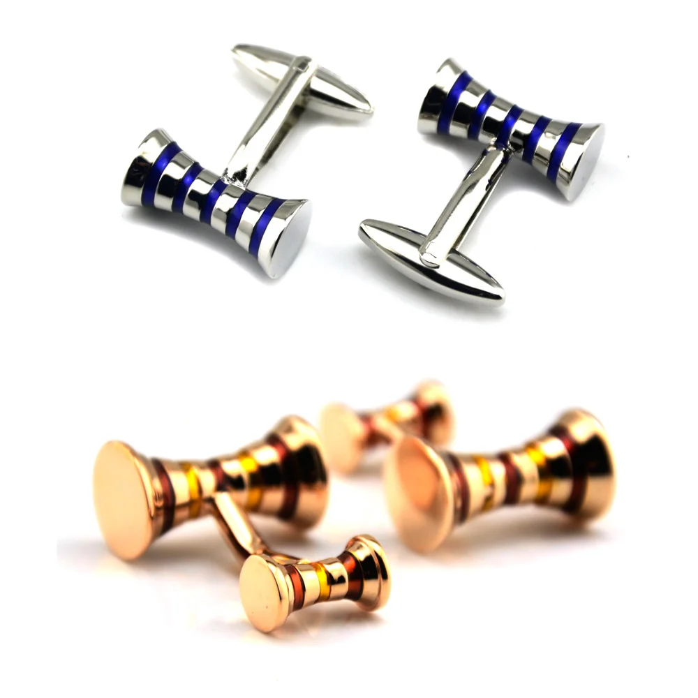 Boutons de manchette créatifs en forme de marteau, style professionnel pour juge et avocat, pour chemise formelle homme avec poignets bicolores, à choisir