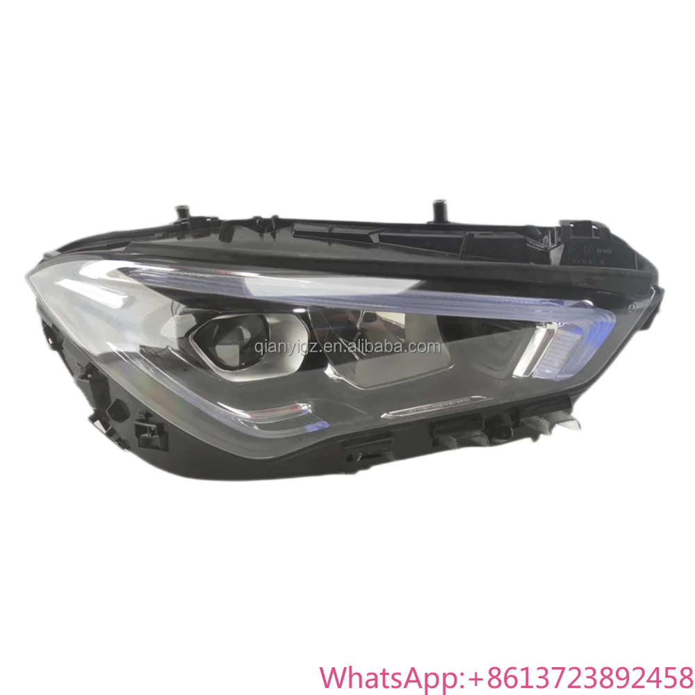 Stock FOR Benz Auto Parts CLA LED Headlight W118 Matrix HD Projector for Original Real Second Hand Lighthouse Accessories