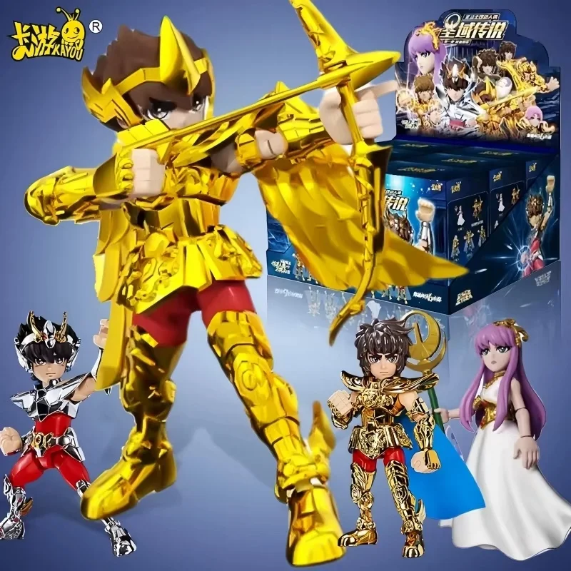 new hot sale KAYOU Saint Seiya Figure Holy Cloak Awakening Peripheral Doll Model Rare Kayou Figure Anime Game Hobby Gift Toys