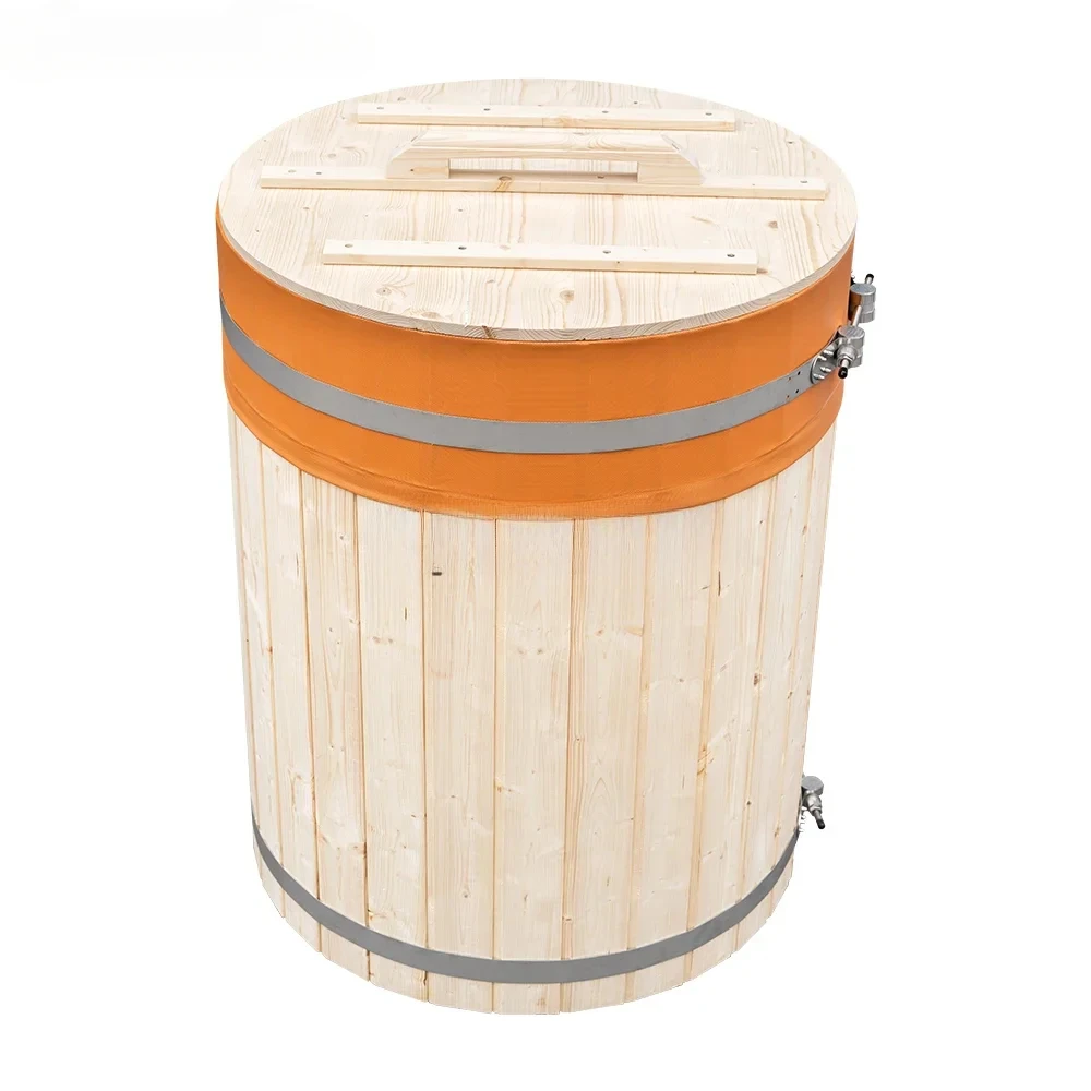 Hot sales Round Portable Ice Bath Chiller And Tub SET