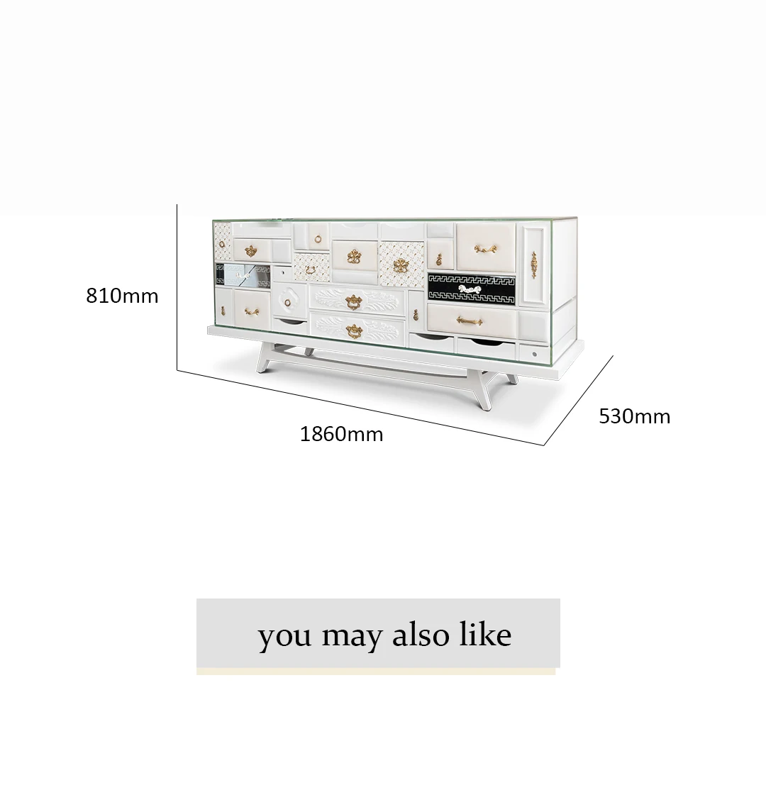 خزانة وحدة التحكم خزانة عرض غرفة المعيشة #6