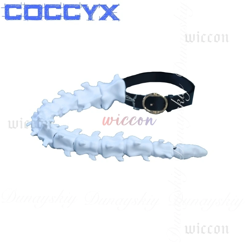 

The 3D Printed Coccyx Pure With White Skeleton And Bone Color Two Styles The Cosplay Accessories Cosplay Custome Anime Of Single