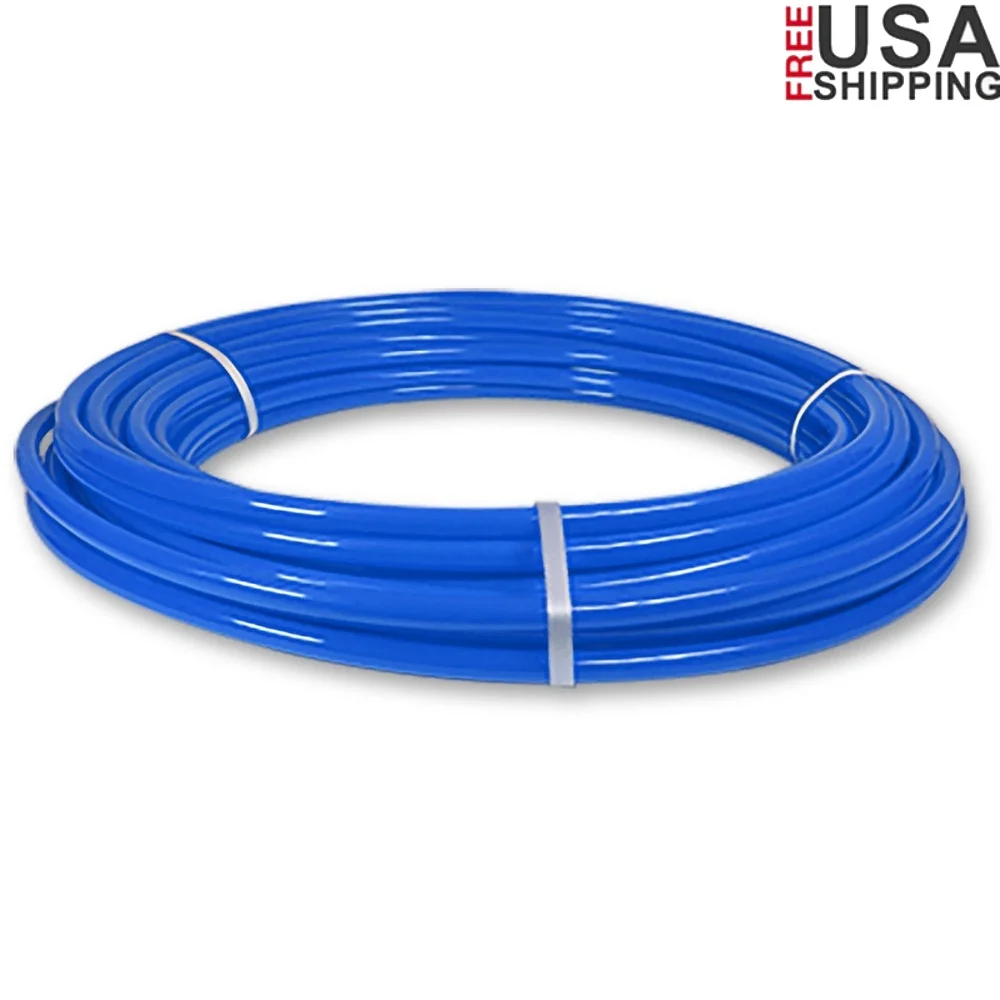 

Трубка из полиэтилена, 3/4 дюйма, питьевая вода, сантехника, обжимной зажим для труб, для жилых помещений, для коммерческих применения, 100 футов, гибкий, прочный