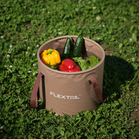 FLEXTAIL VILLA BUCKET - 20L Foldable Bucket with 3.8 cm Handle