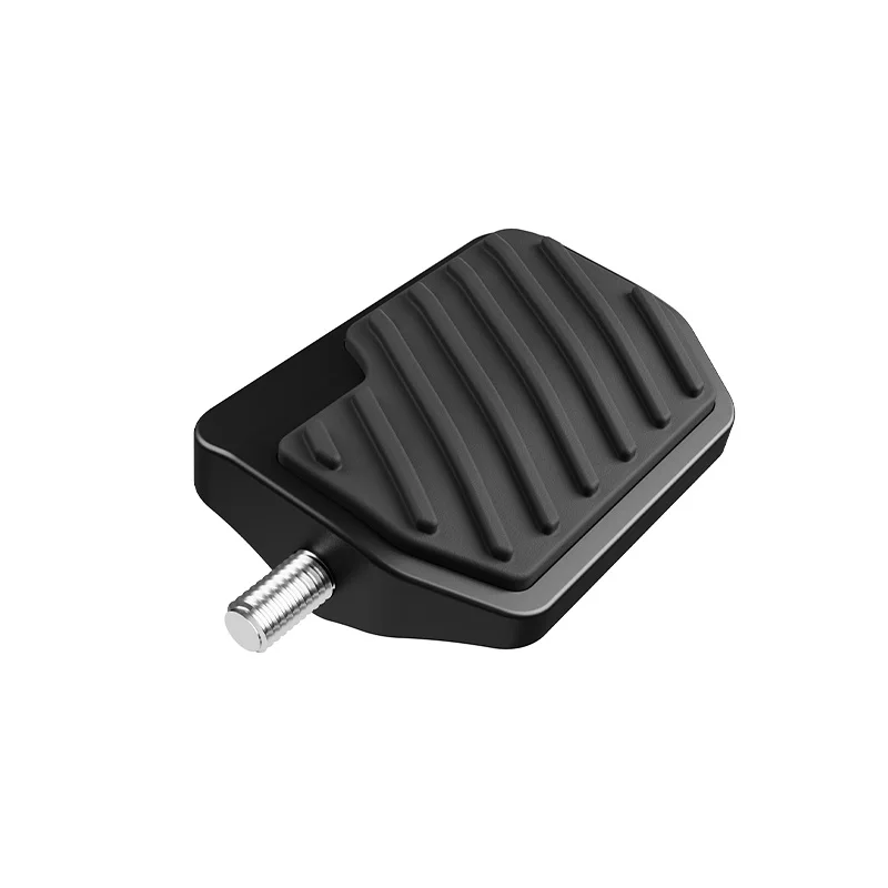 For INDIAN Springfield Dark Horse, Alloy+Rubber Brake Pedal, Enlarged, Widened, Anti-slip, Larger Area, Easy Step
