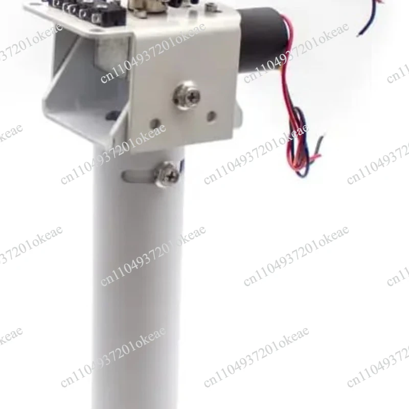 DIY DC Dual Axis Pan Tilt Solar Tracking and Monitoring Robot Heavy Load High Torque All Metal X Axis Y Axis Worm Gear Motor