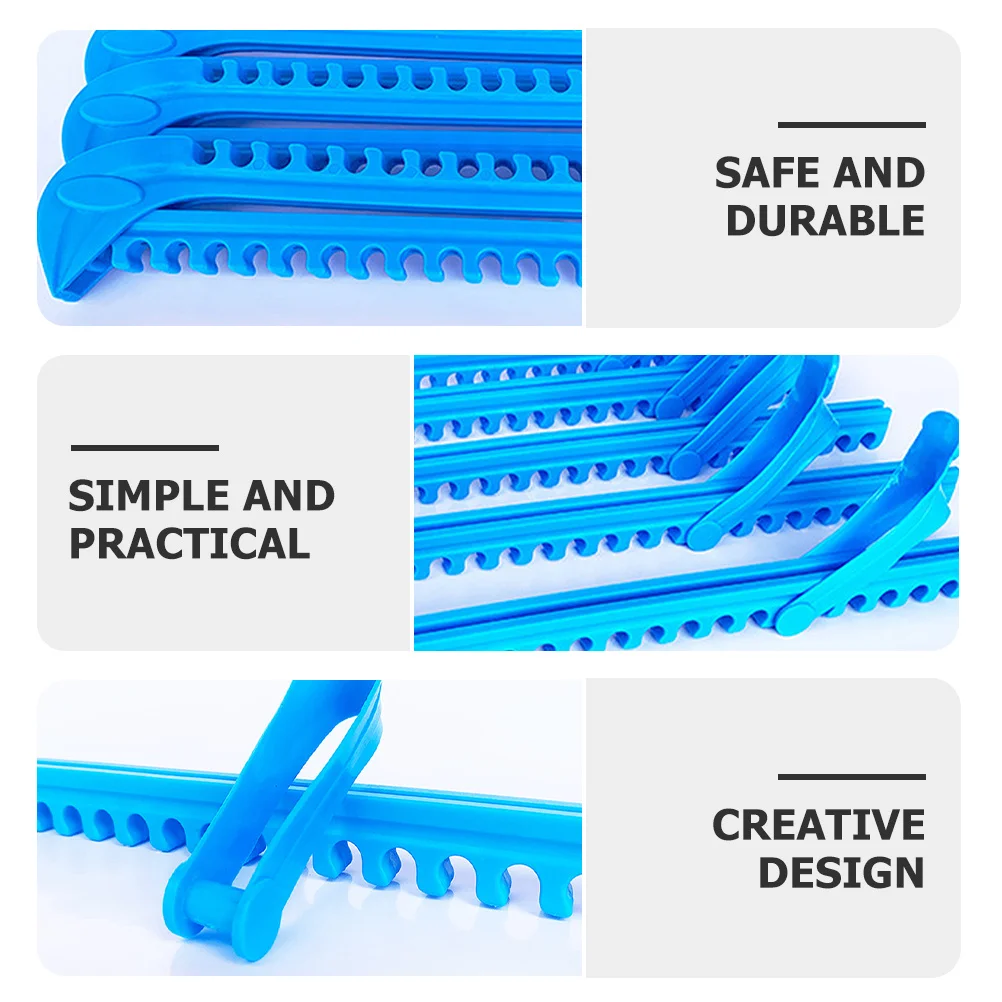 زوج واحد من واقيات التزلج على الجليد، أغطية شفرات مقاومة للاهتراء، ملحقات زلاجات محمولة، واقيات تزلج للحماية الاحترافية