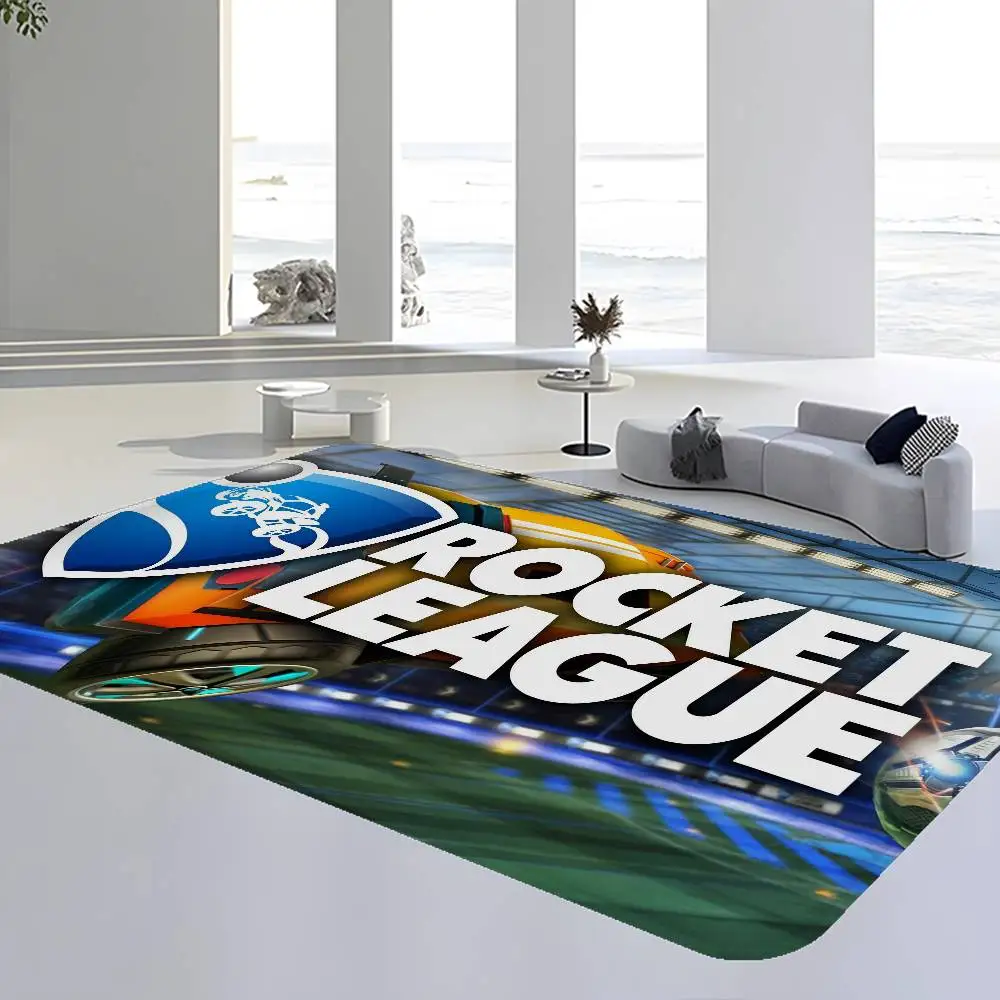 Tapete de Jogo R-Rocket L-League Mais Barato Antiderrapante Moderno para Sala de Estar e Varanda Tapetes Impressos para Lado da Cama