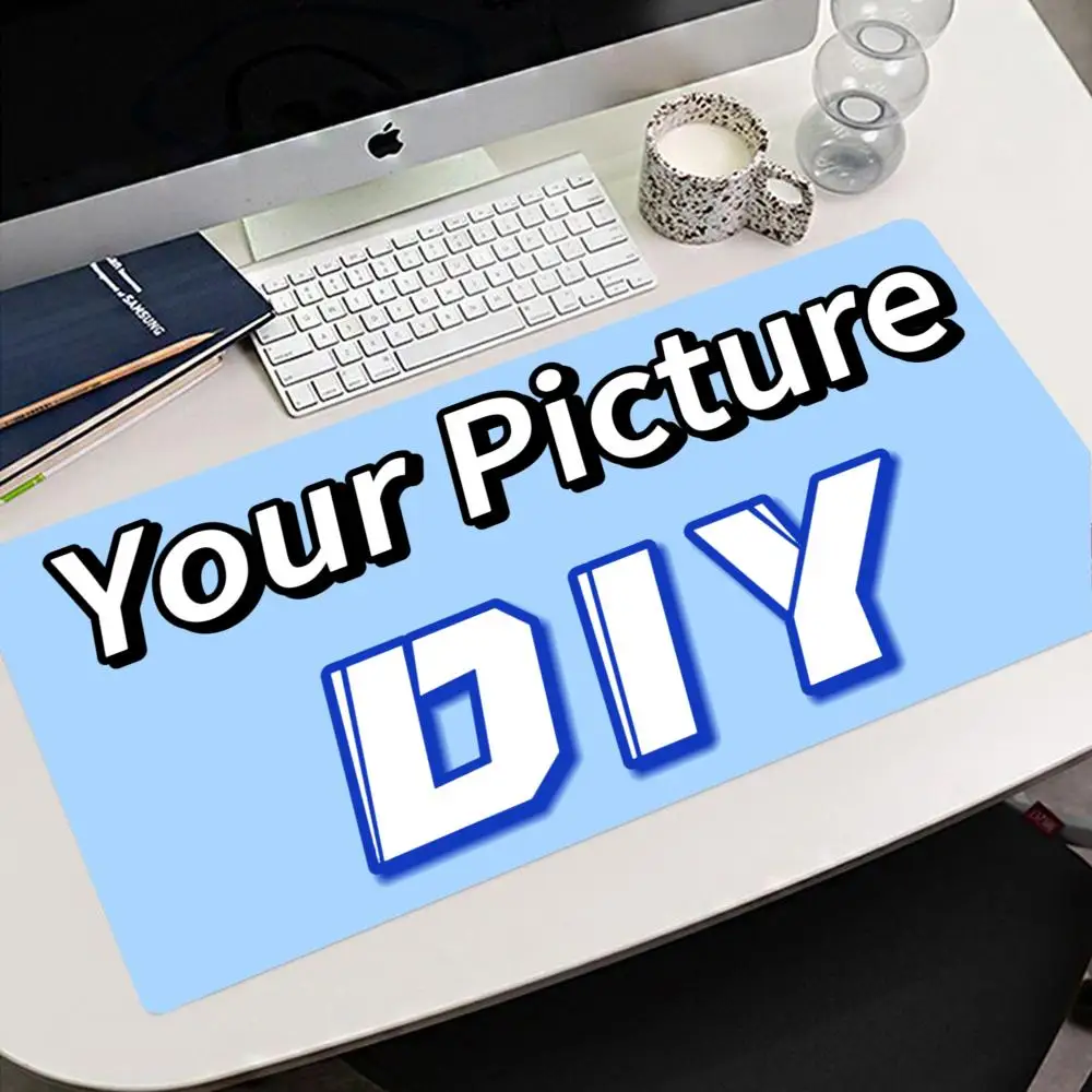 Custom Print DIY Mouse Pad 900x400mm HD Print desk accessories  Mousepad PC Computer Gaming Lock Edge Mousepad XXL Non-slip Mat