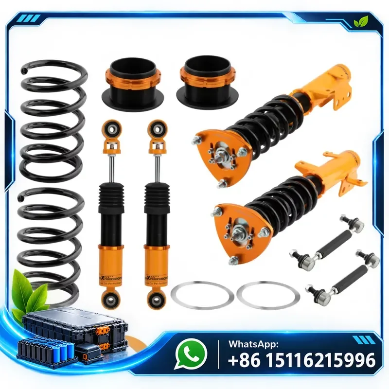 Full Adjustable Shock Absorber Suspension Kit for Odyssey 1999-2004 Hard Adjustable Coil Spring